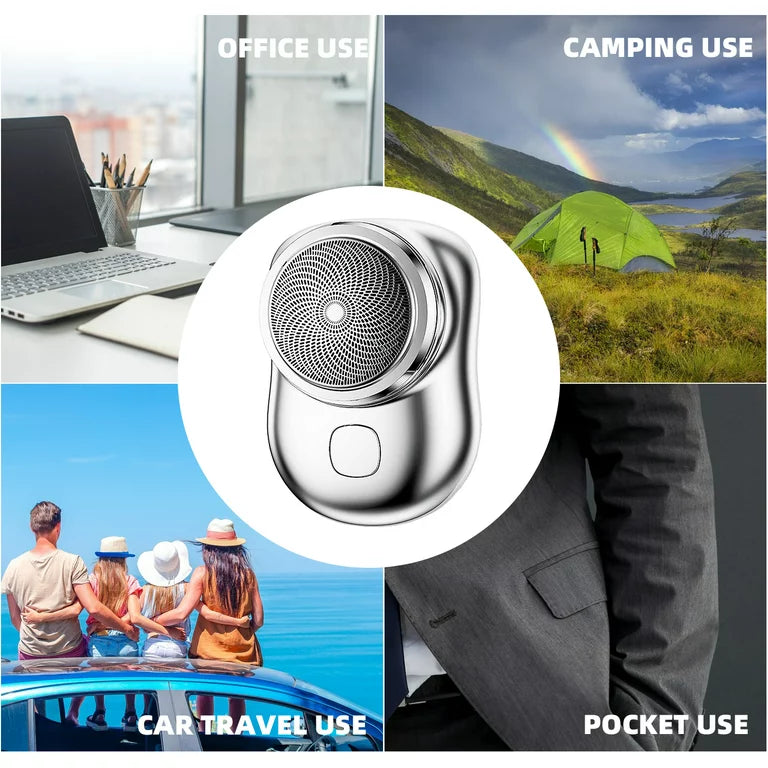Mini Shave: Portable Wet & Dry USB Rechargeable Shaver