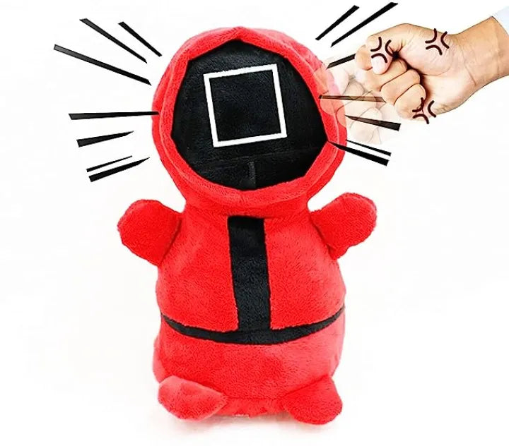 Squid Punch Me Toy With Sound , Punching Toy