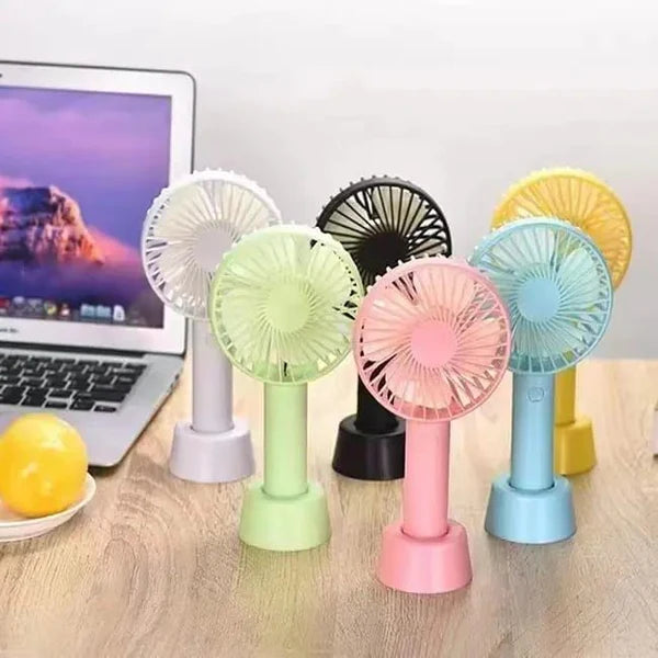 Mini Handheld Fan With USB Charging 3-4 hours